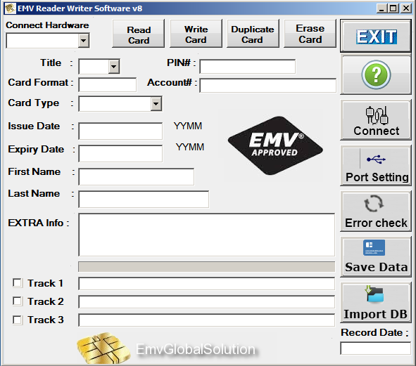 emv chip writer software